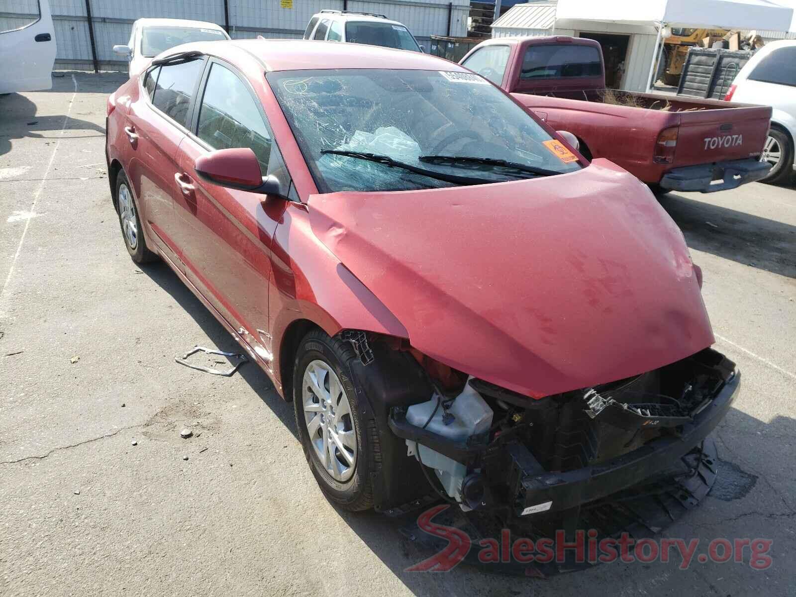 5NPD74LF8HH085026 2017 HYUNDAI ELANTRA