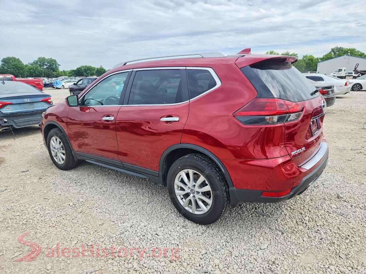 2020 NISSAN ROGUE VIN 5N1AT2MV0LC795563, front view