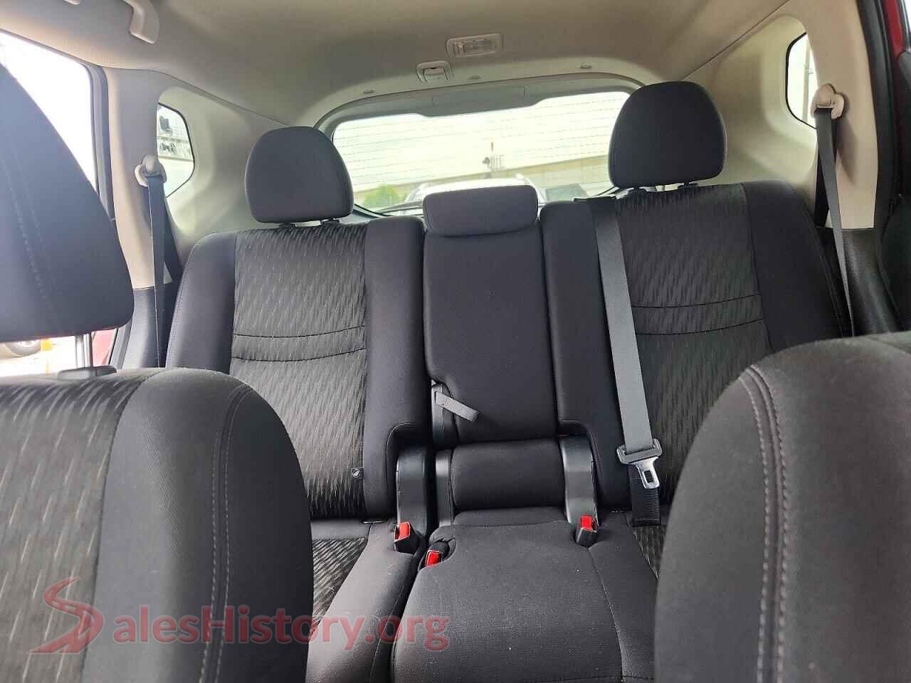 2020 NISSAN ROGUE VIN 5N1AT2MV0LC795563, odometer mileage