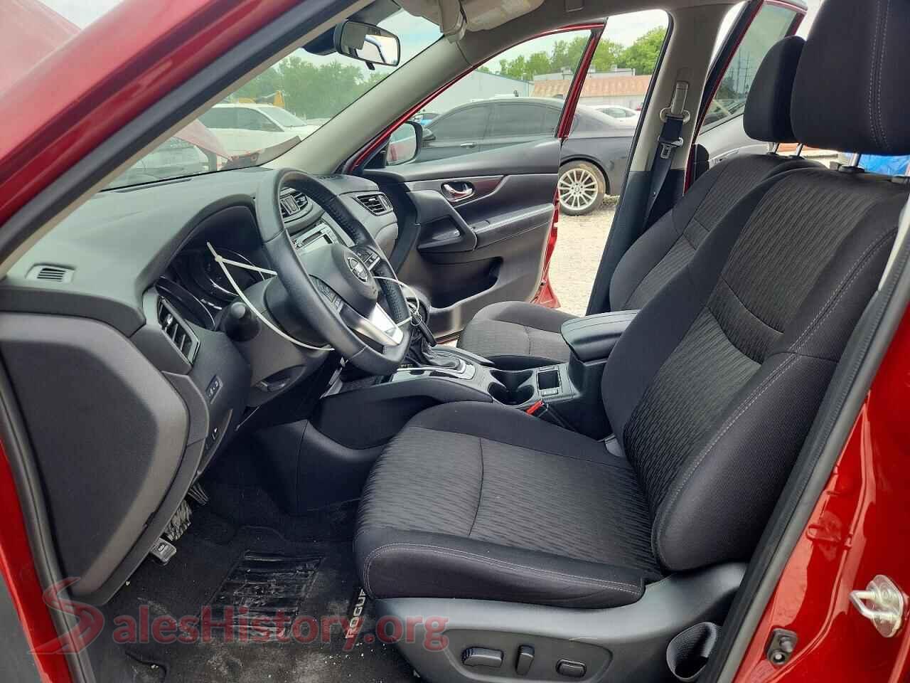 2020 NISSAN ROGUE VIN 5N1AT2MV0LC795563, engine bay