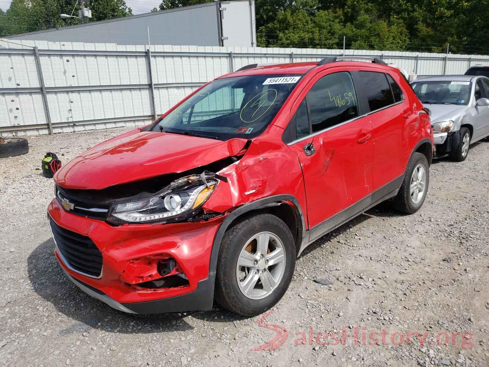 3GNCJPSB8HL221837 2017 CHEVROLET TRAX