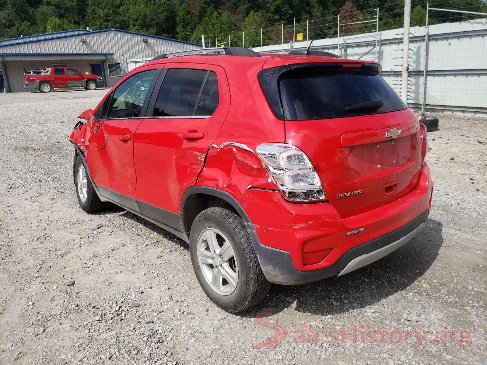 3GNCJPSB8HL221837 2017 CHEVROLET TRAX