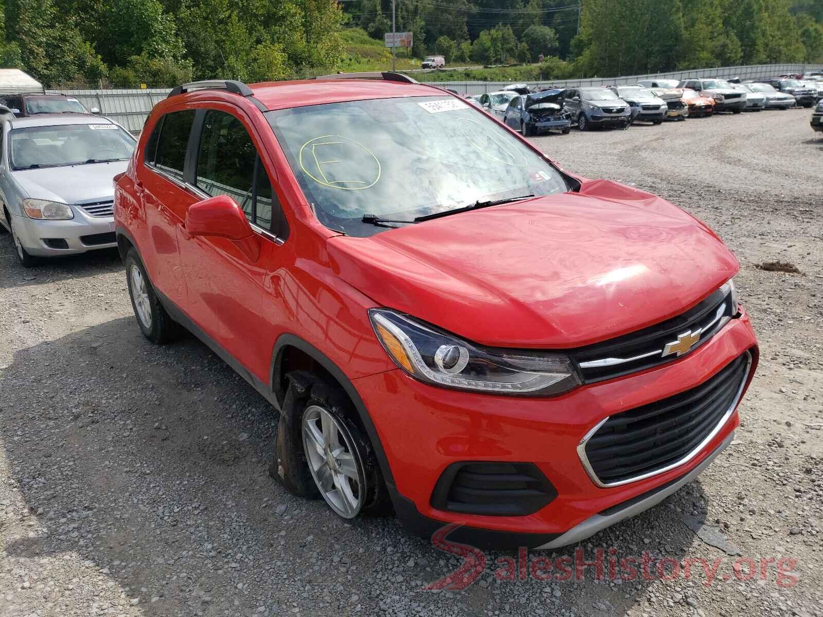 3GNCJPSB8HL221837 2017 CHEVROLET TRAX