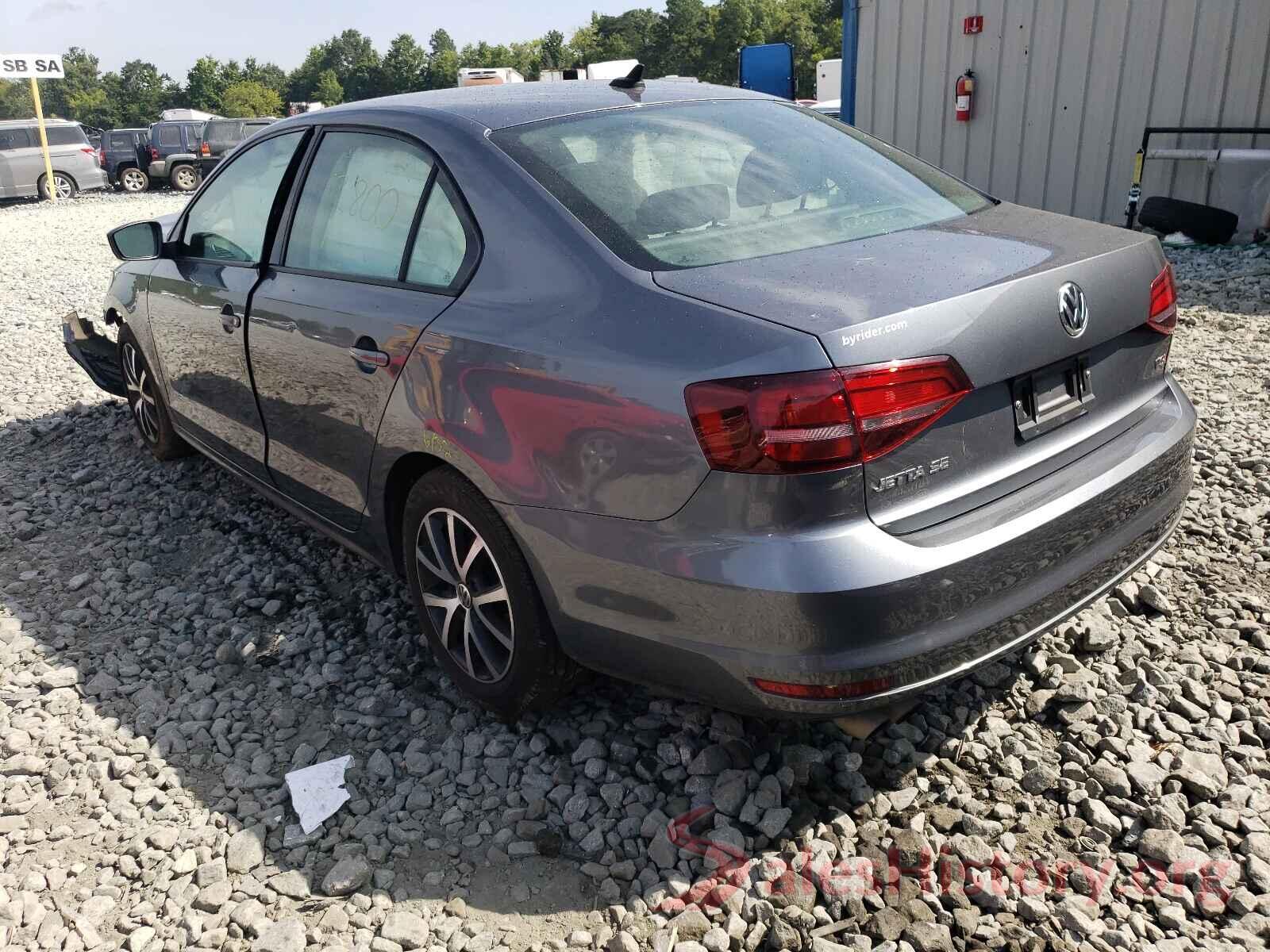 3VWD67AJ7GM256026 2016 VOLKSWAGEN JETTA