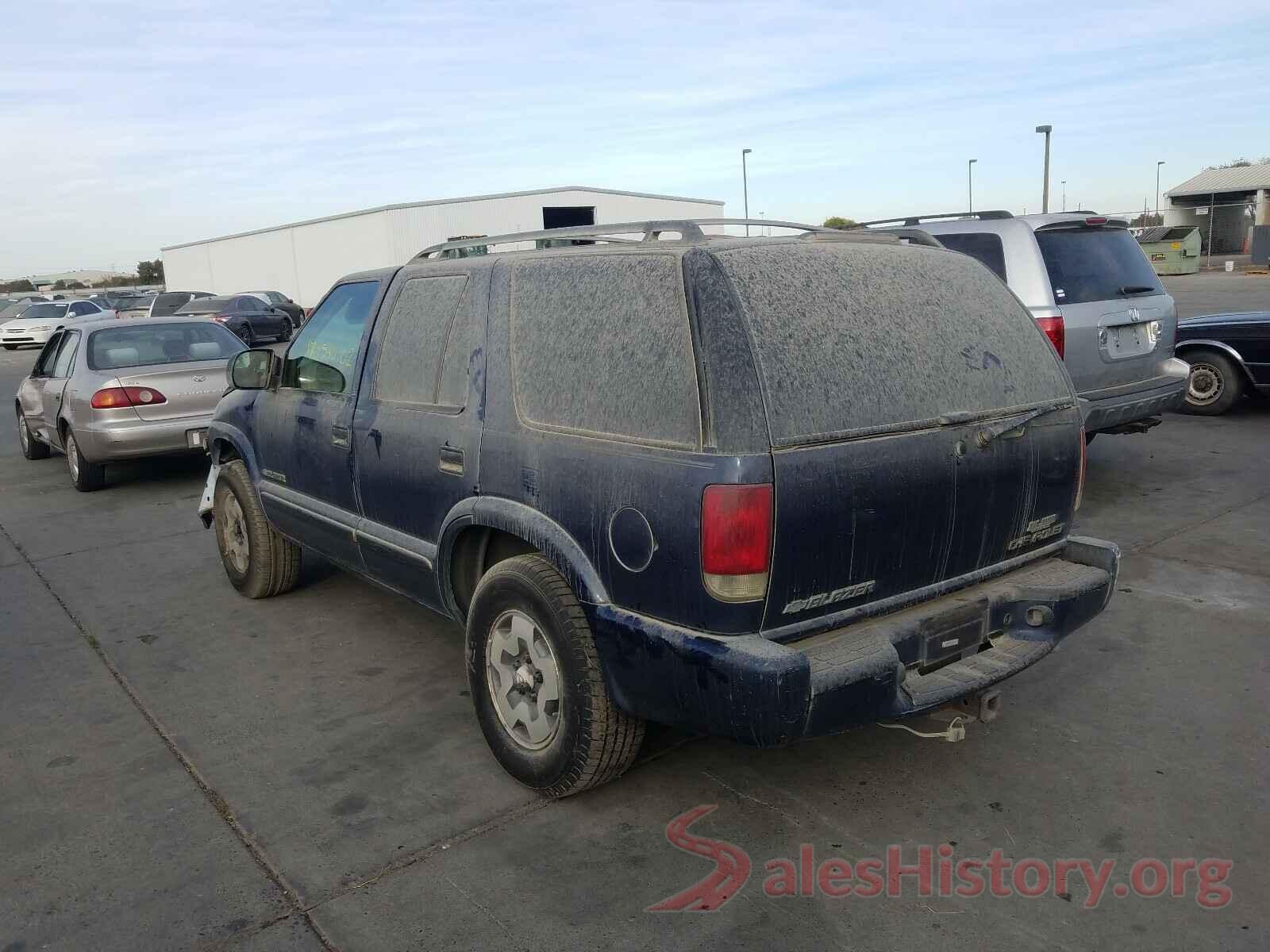 1GNDT13W42K117366 2002 CHEVROLET BLAZER