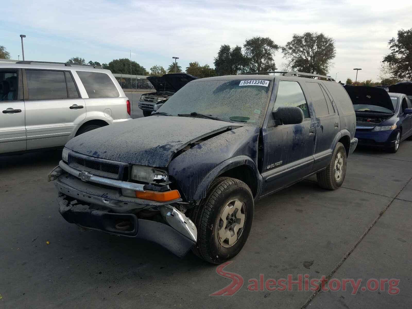 1GNDT13W42K117366 2002 CHEVROLET BLAZER