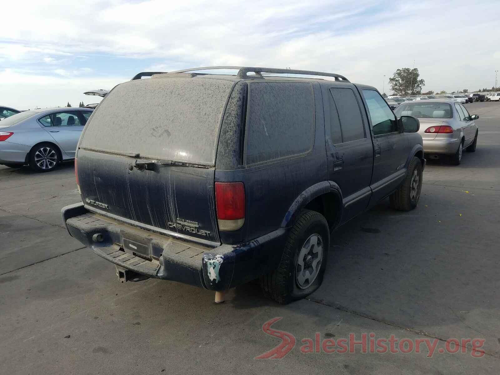 1GNDT13W42K117366 2002 CHEVROLET BLAZER