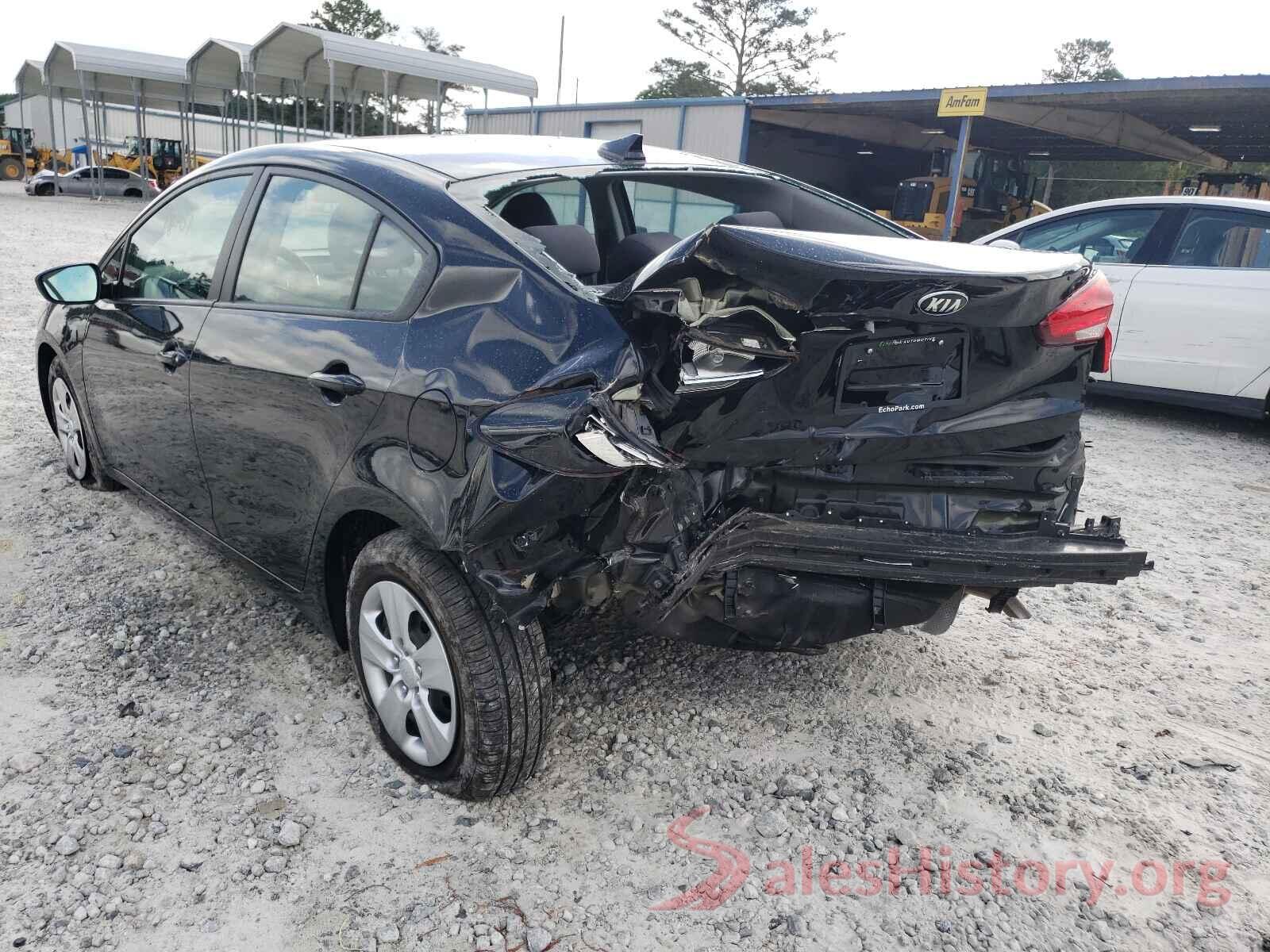 3KPFL4A73JE242505 2018 KIA FORTE