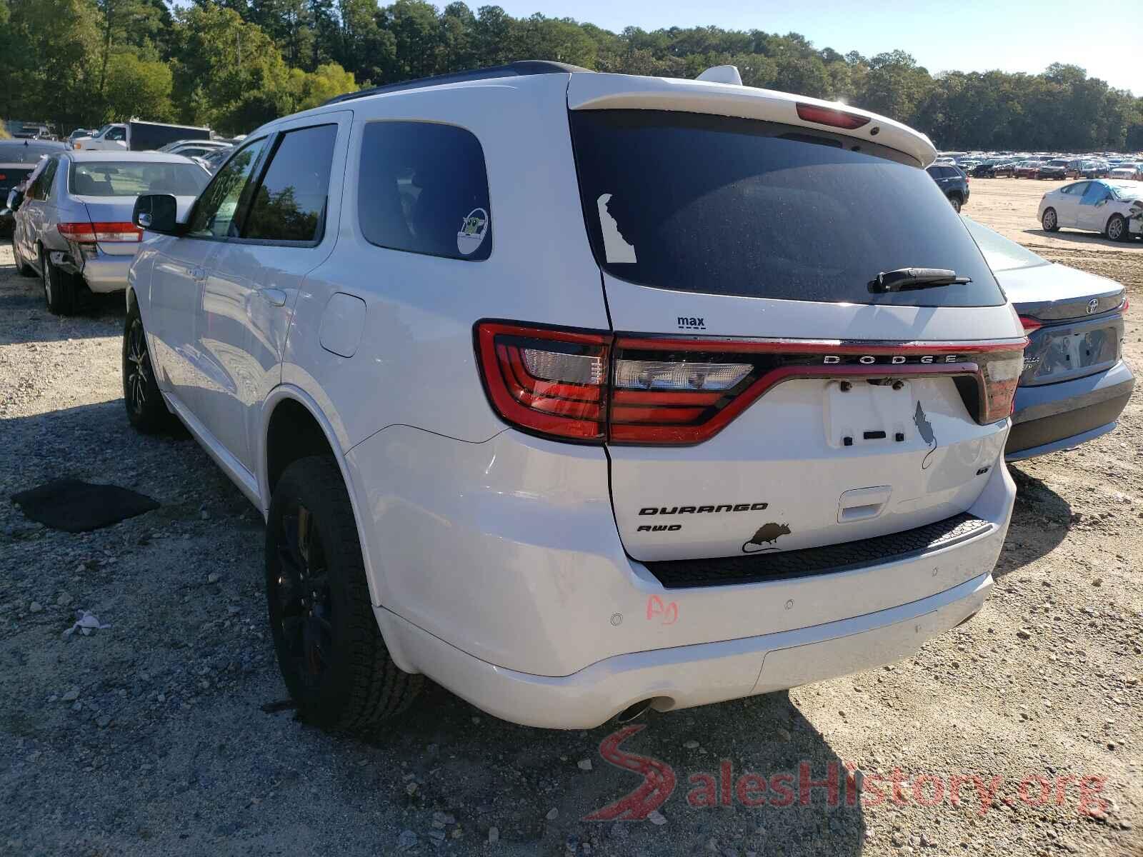 1C4RDJDG6HC611721 2017 DODGE DURANGO