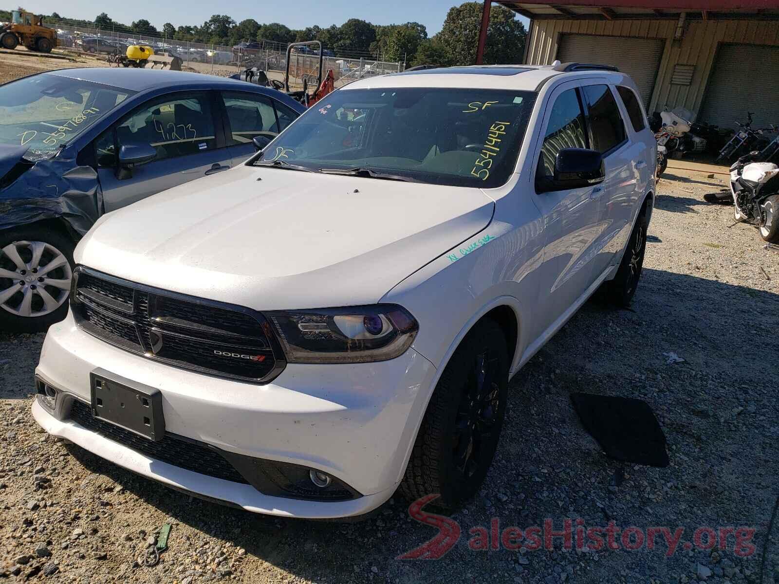 1C4RDJDG6HC611721 2017 DODGE DURANGO