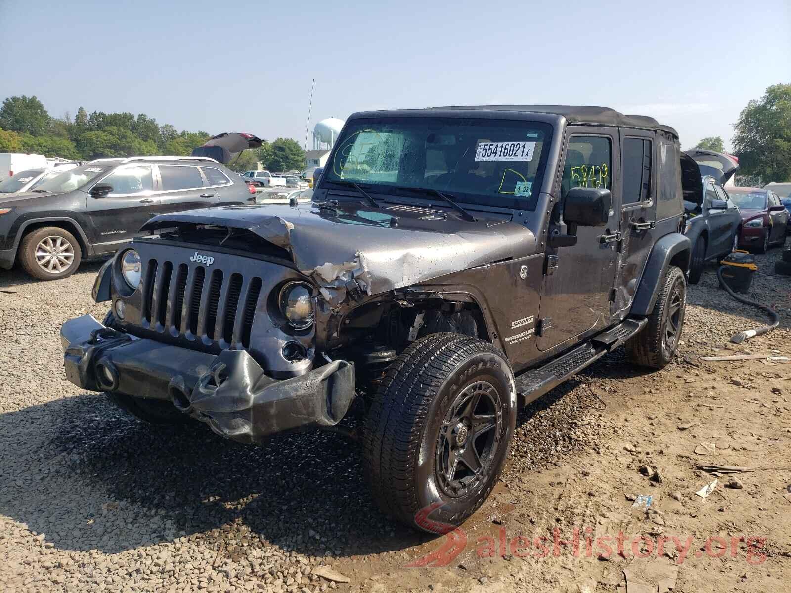 1C4BJWDGXHL613608 2017 JEEP WRANGLER