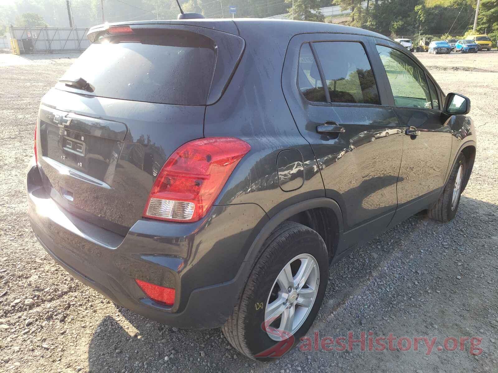 3GNCJKSB4LL191702 2020 CHEVROLET TRAX