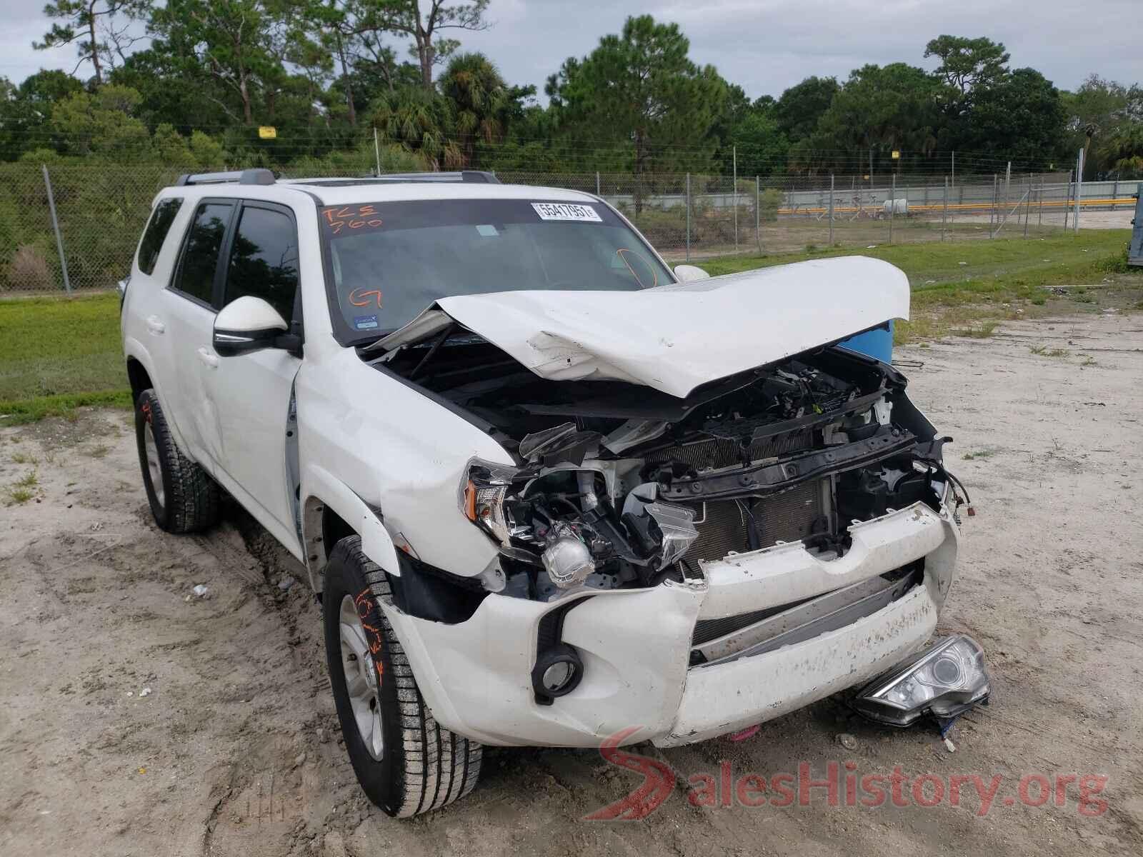 JTEBU5JR2K5735507 2019 TOYOTA 4RUNNER