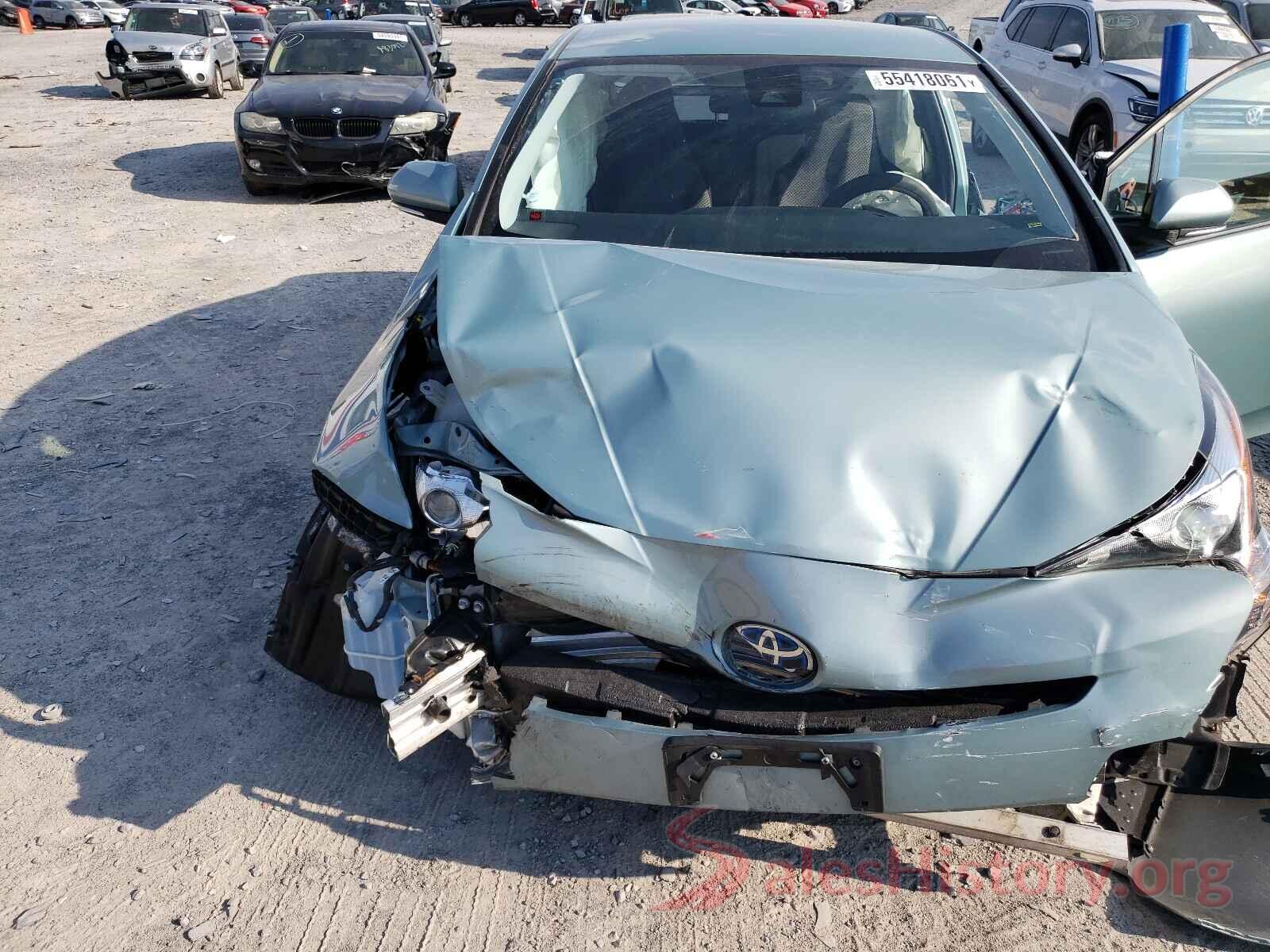 JTDKBRFU9H3029959 2017 TOYOTA PRIUS