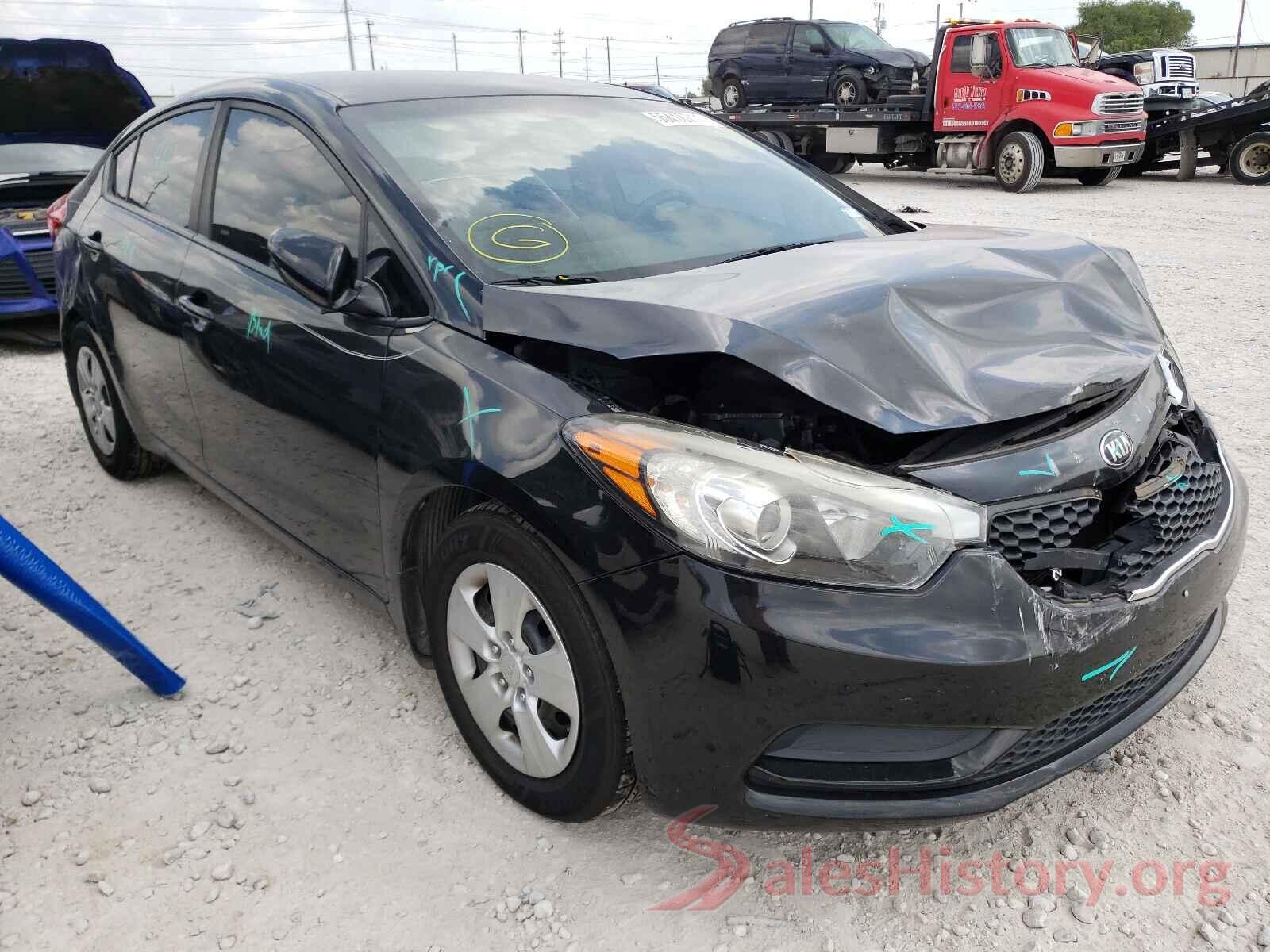 KNAFK4A67G5595759 2016 KIA FORTE