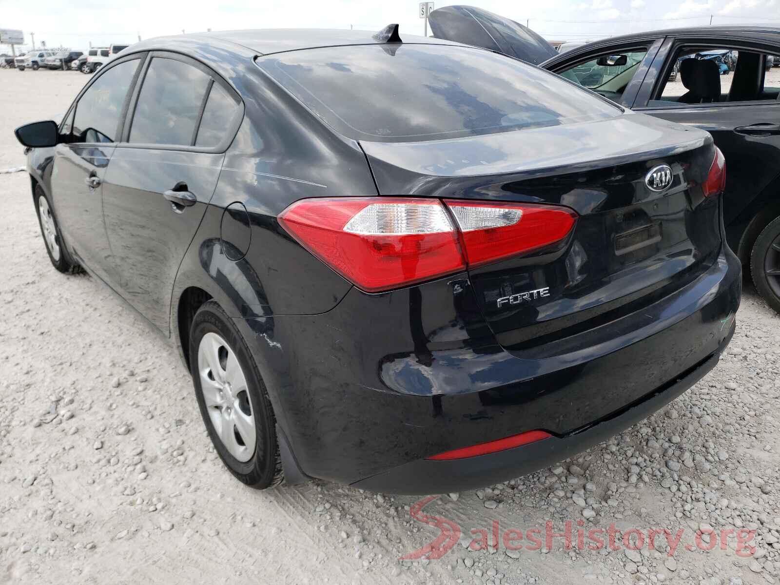 KNAFK4A67G5595759 2016 KIA FORTE