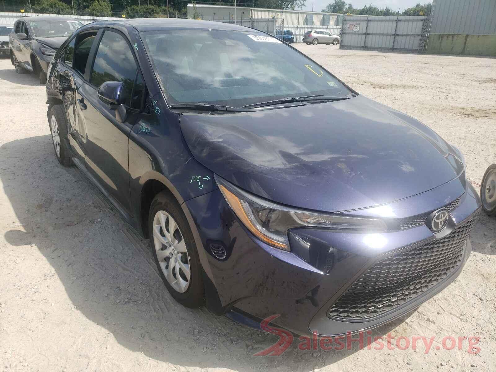 5YFEPMAE9MP224964 2021 TOYOTA COROLLA