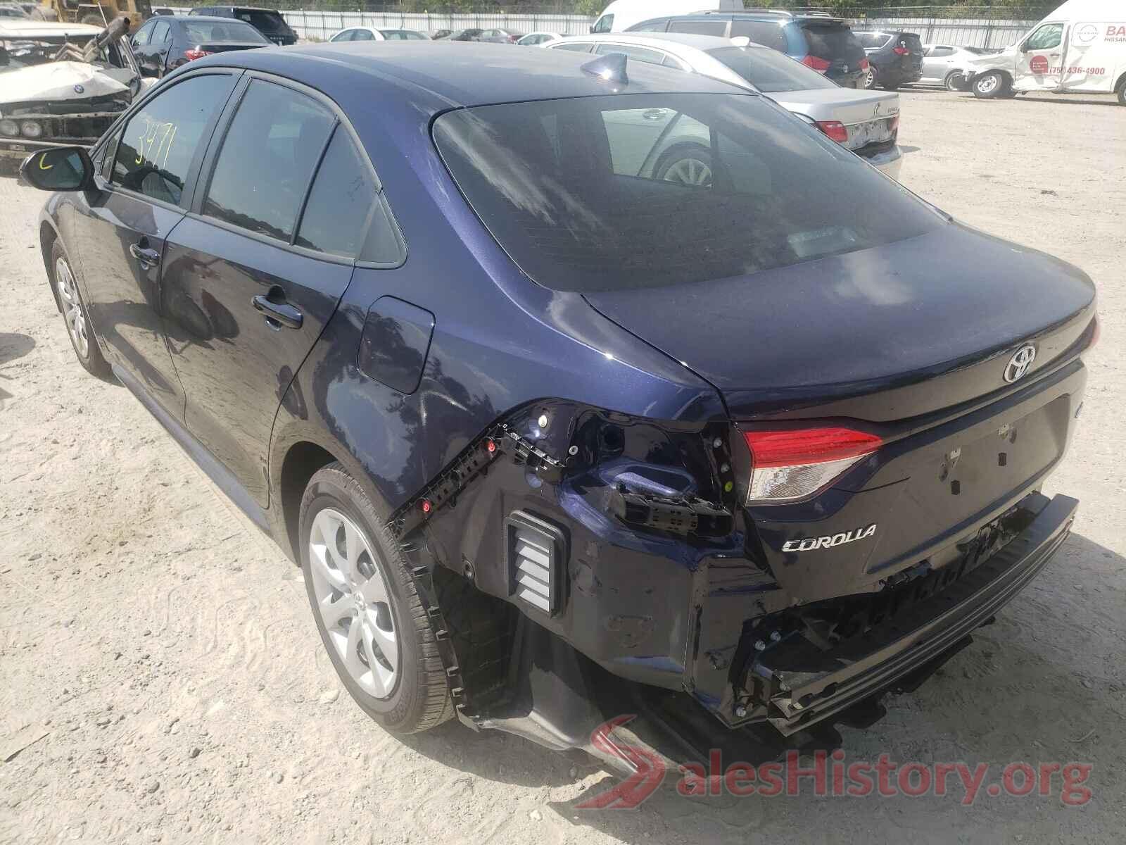 5YFEPMAE9MP224964 2021 TOYOTA COROLLA