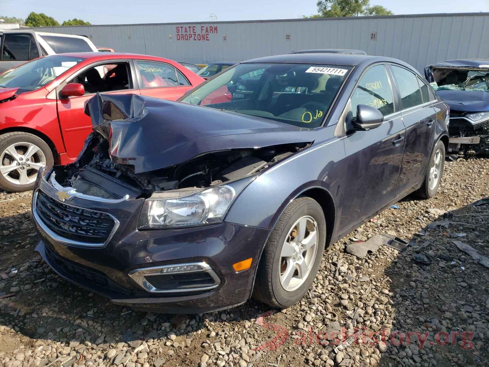 1G1PE5SB9G7162747 2016 CHEVROLET CRUZE