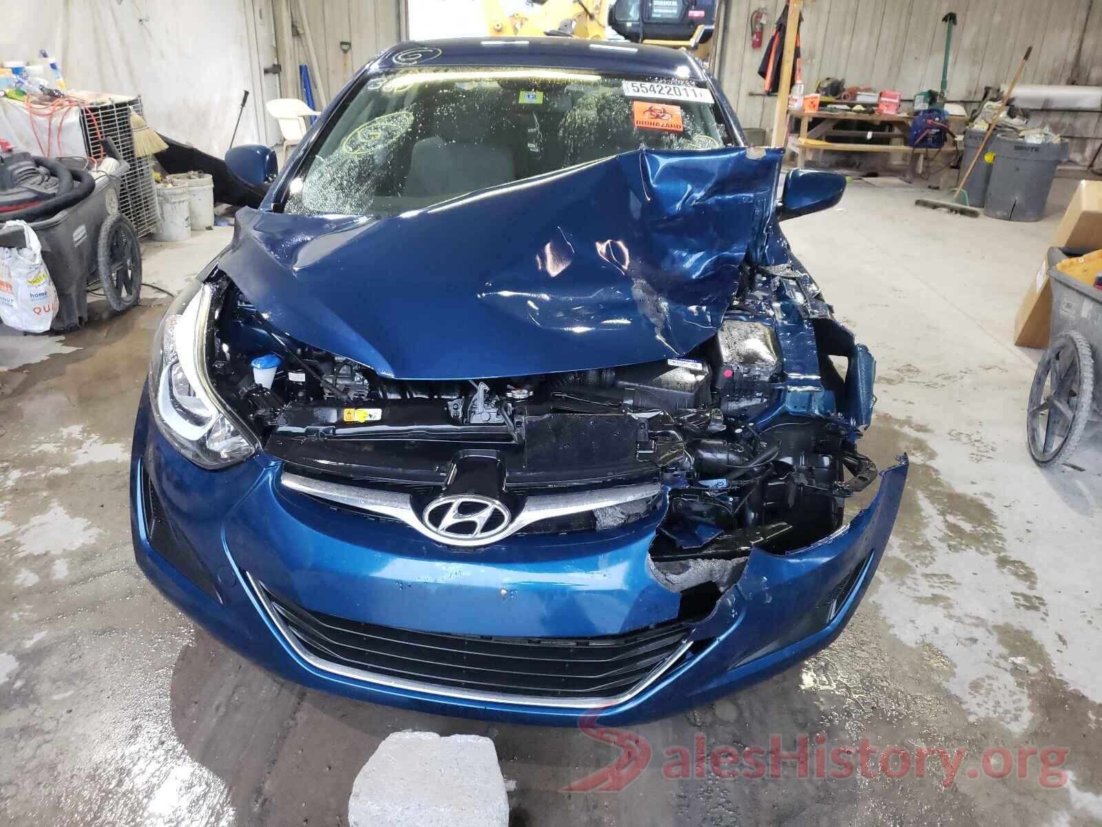 KMHDH4AE8GU571830 2016 HYUNDAI ELANTRA