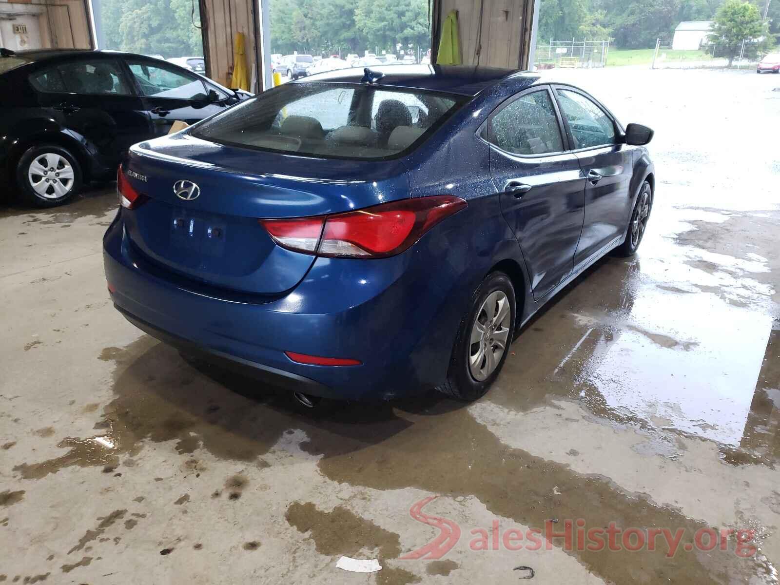 KMHDH4AE8GU571830 2016 HYUNDAI ELANTRA