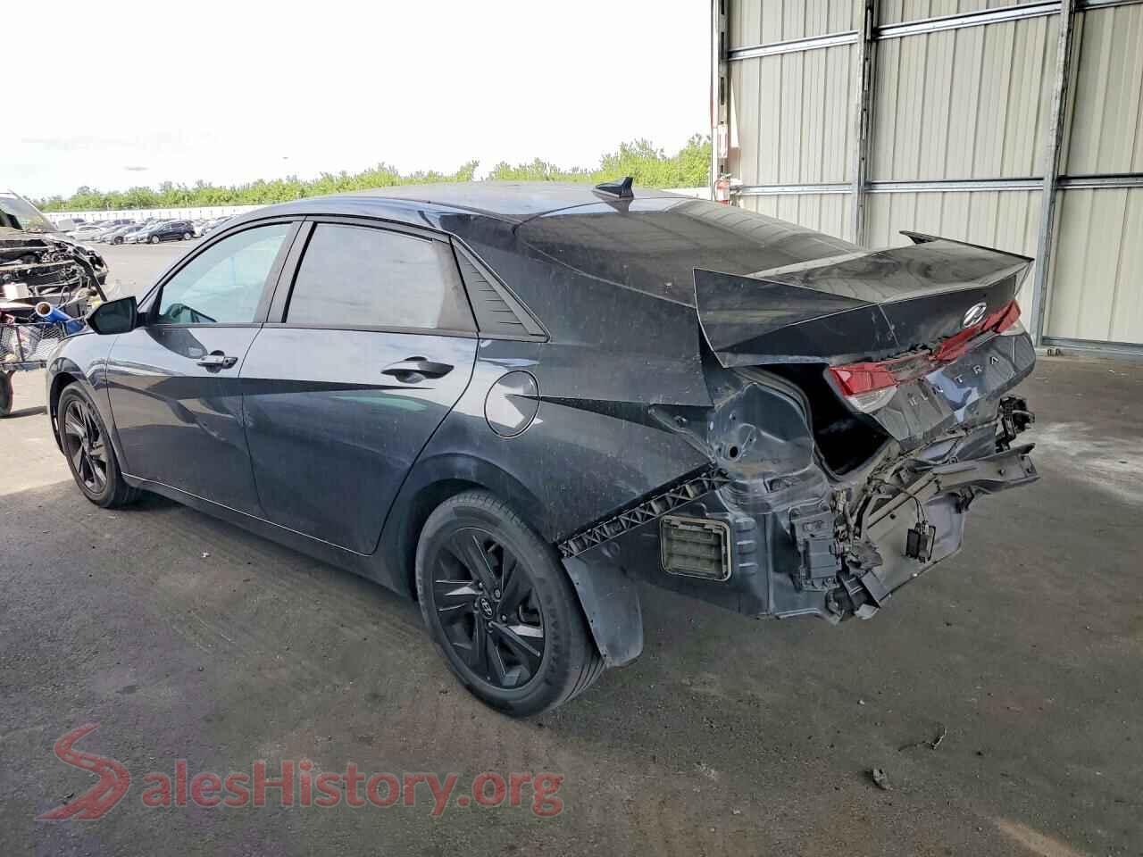 2021 HYUNDAI ELANTRA VIN 5NPLS4AGXMH006813, front view
