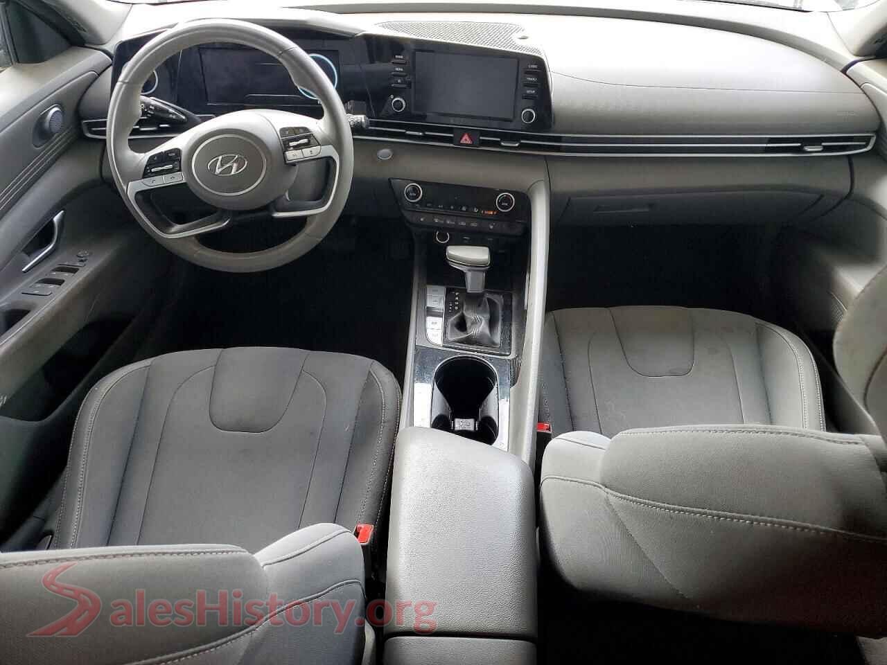 2021 HYUNDAI ELANTRA VIN 5NPLS4AGXMH006813, interior dashboard