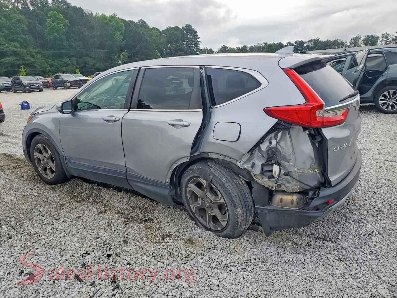 2018 HONDA CRV VIN 5J6RW1H83JA010520, front view