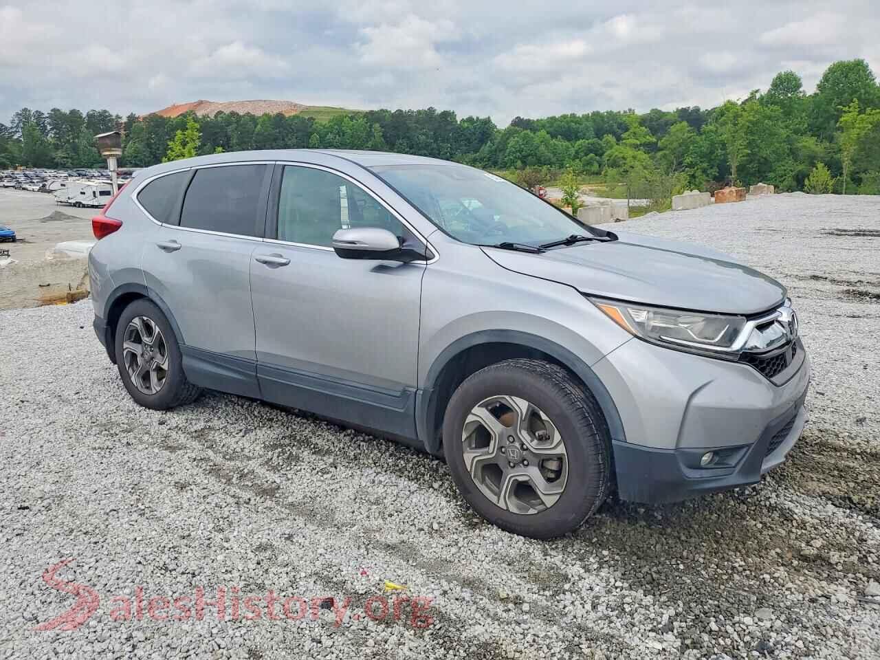 2018 HONDA CRV VIN 5J6RW1H83JA010520, rear 3/4 view