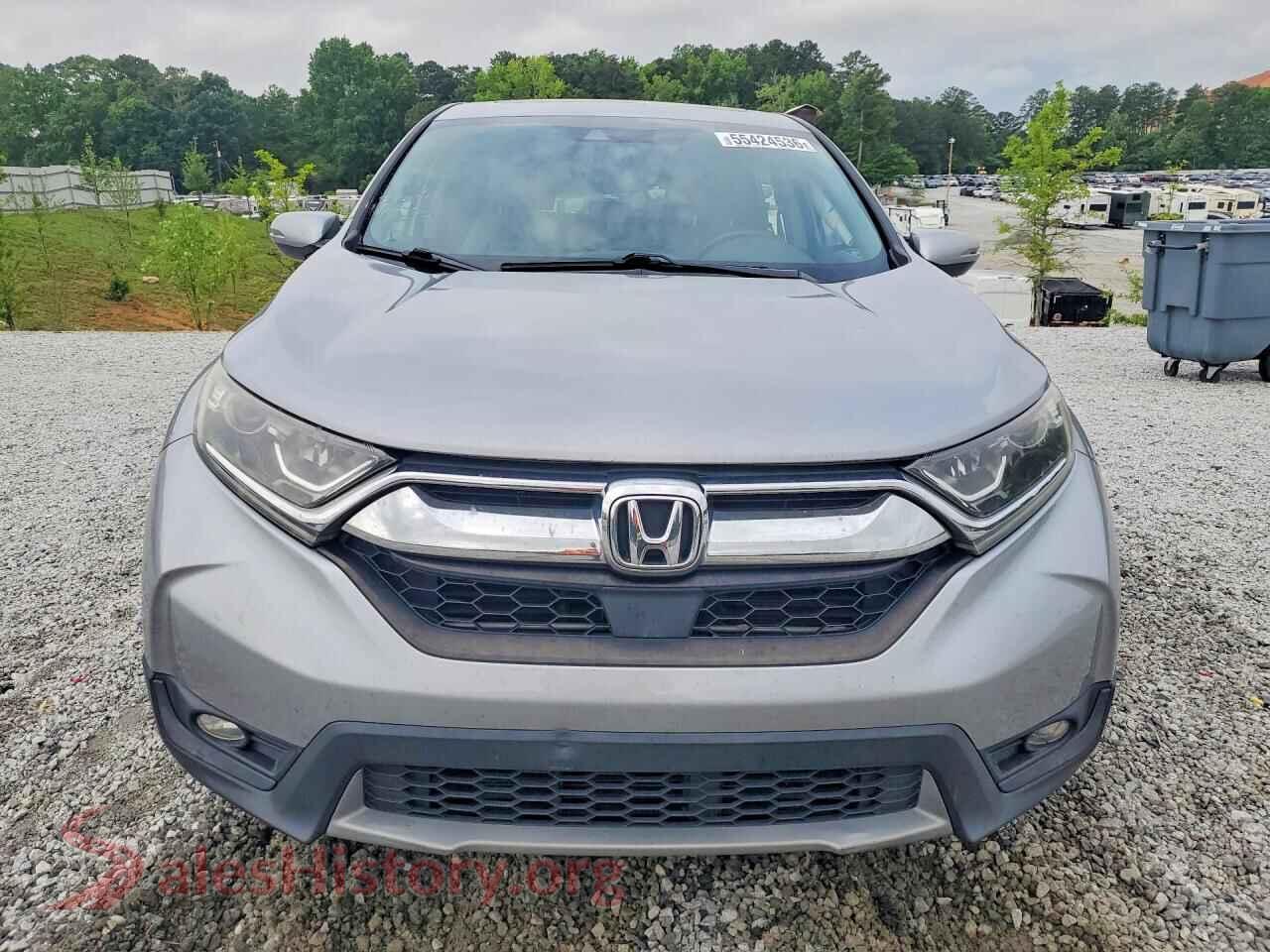2018 HONDA CRV VIN 5J6RW1H83JA010520, rear view