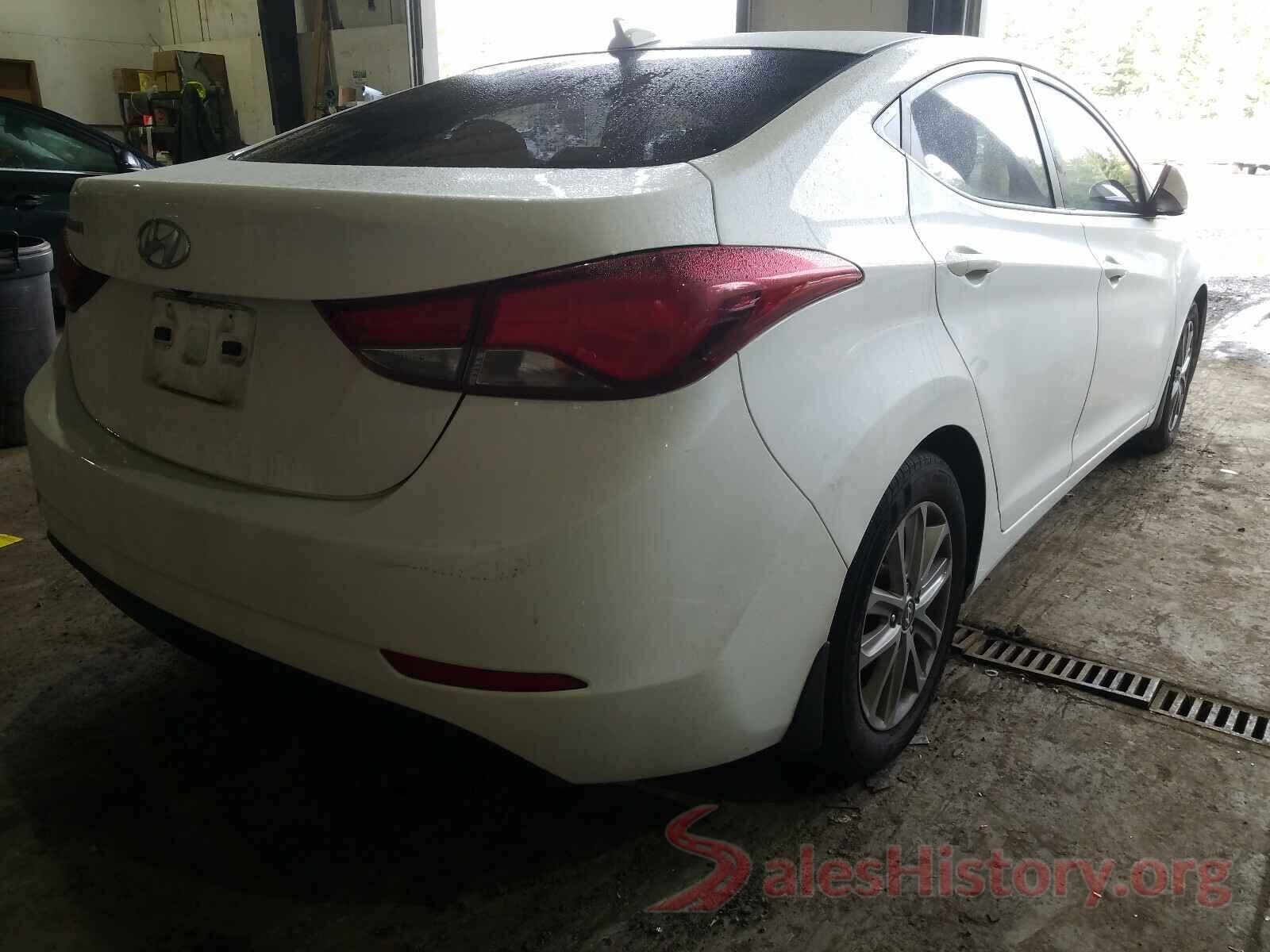 5NPDH4AE2GH722739 2016 HYUNDAI ELANTRA