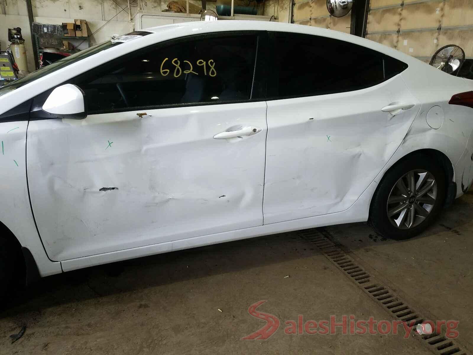 5NPDH4AE2GH722739 2016 HYUNDAI ELANTRA