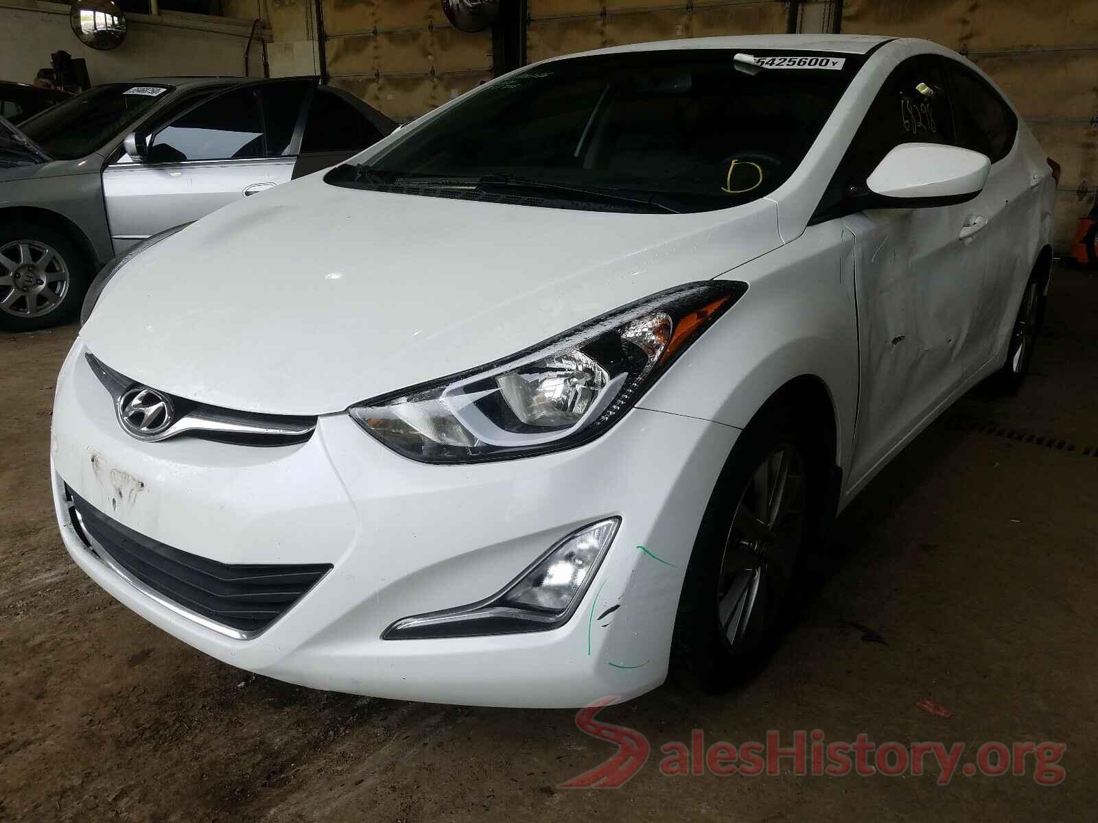 5NPDH4AE2GH722739 2016 HYUNDAI ELANTRA