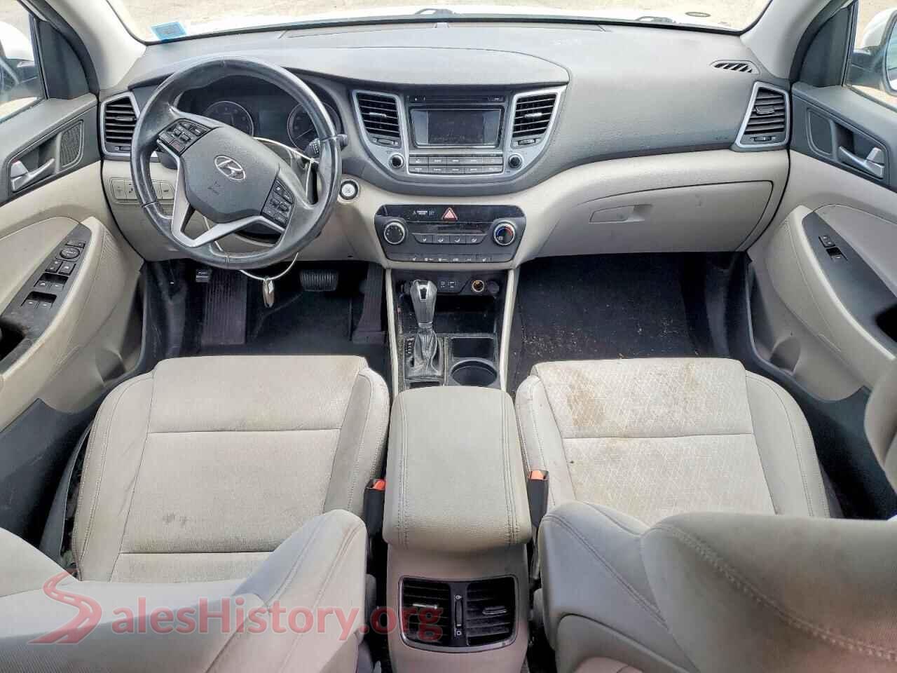 2017 HYUNDAI TUCSON VIN KM8J33A21HU271100, interior dashboard