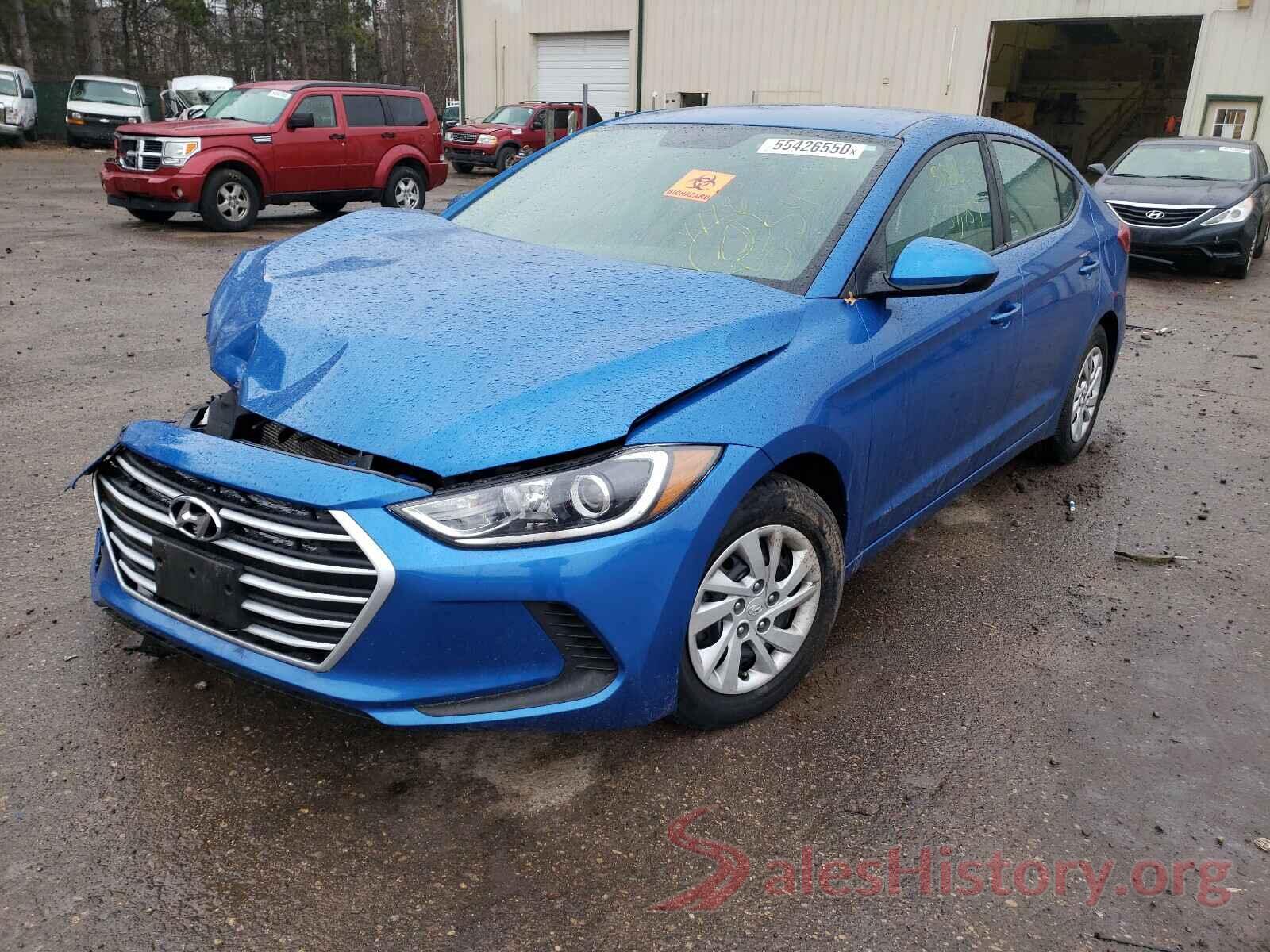 KMHD74LF7JU469810 2018 HYUNDAI ELANTRA