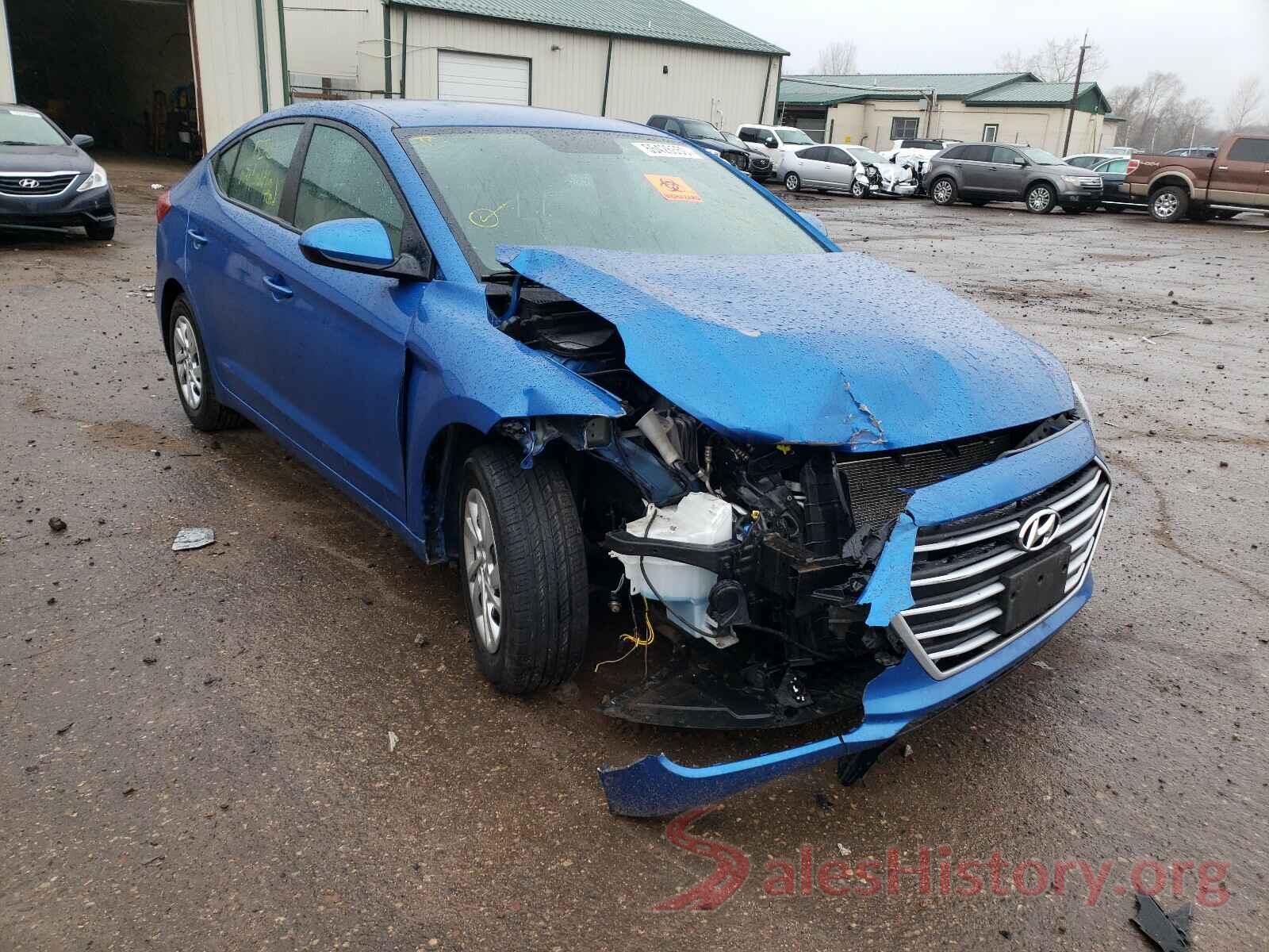 KMHD74LF7JU469810 2018 HYUNDAI ELANTRA