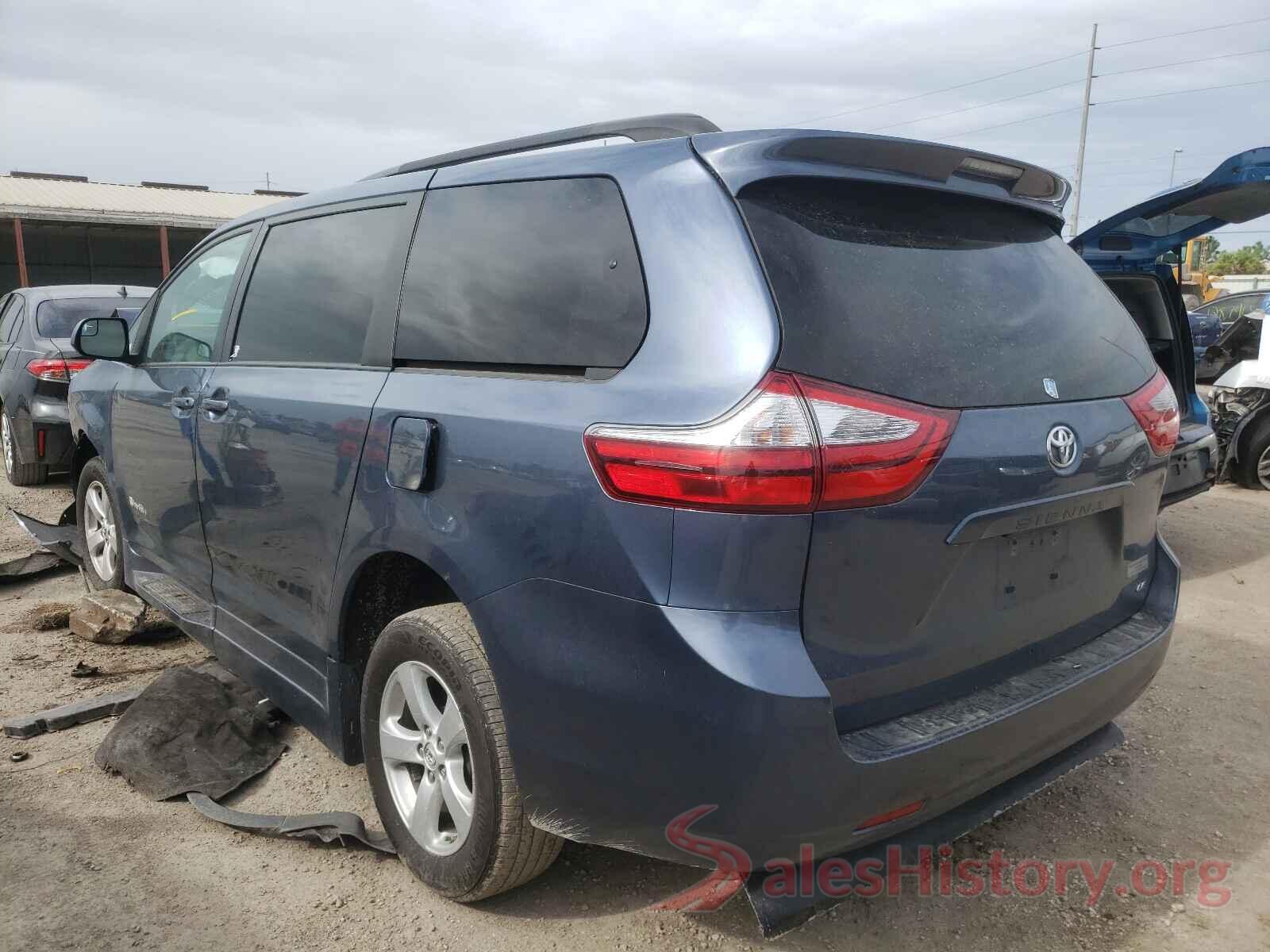 5TDKZ3DC6HS889173 2017 TOYOTA SIENNA