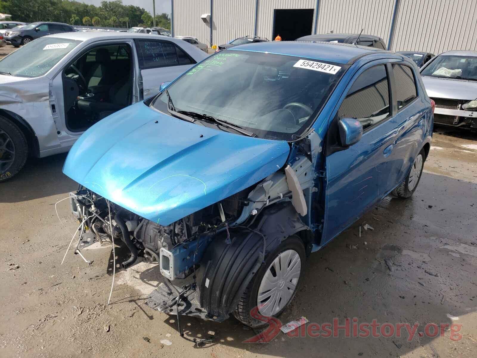 ML32A3HJ1JH013429 2018 MITSUBISHI MIRAGE