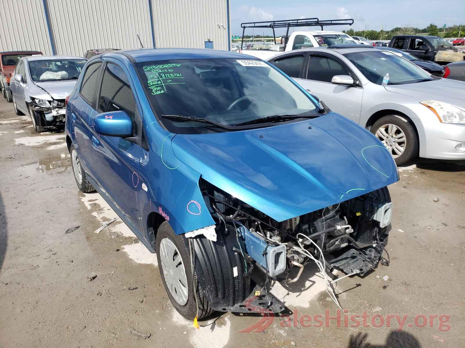 ML32A3HJ1JH013429 2018 MITSUBISHI MIRAGE