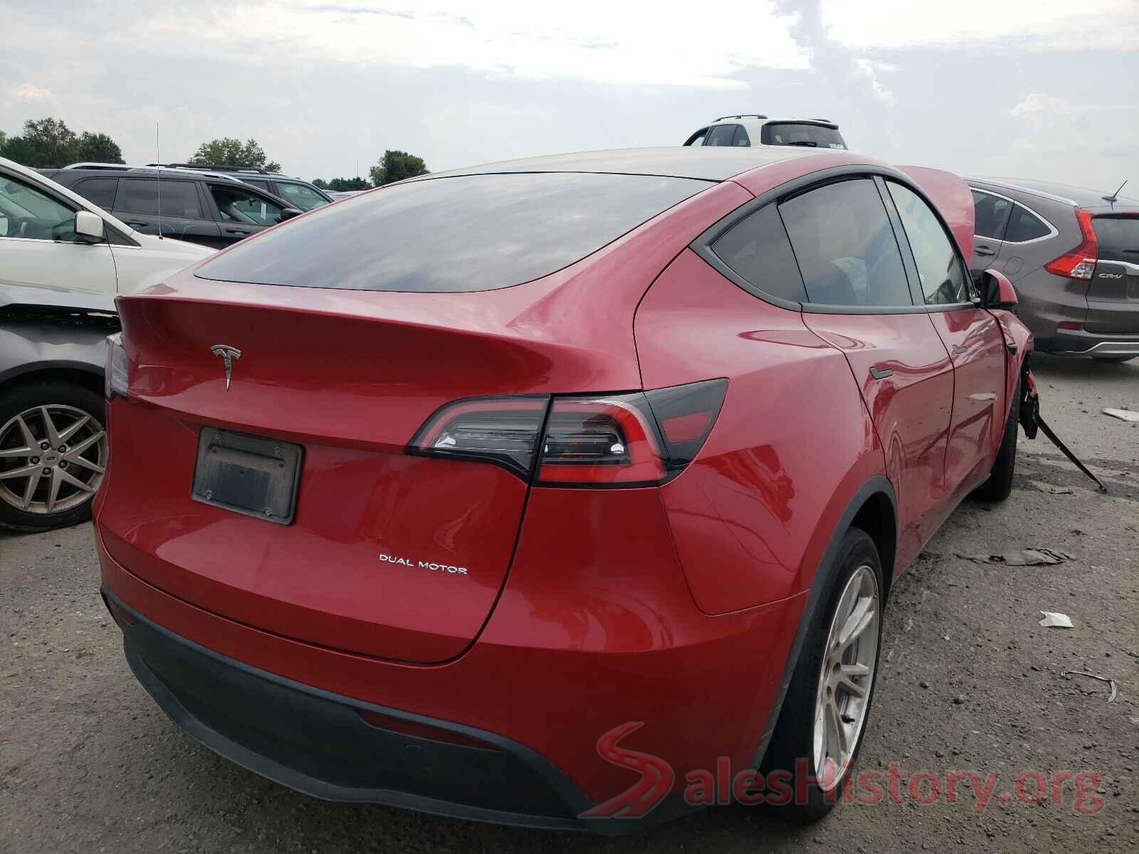 5YJYGDEE3MF079942 2021 TESLA MODEL Y