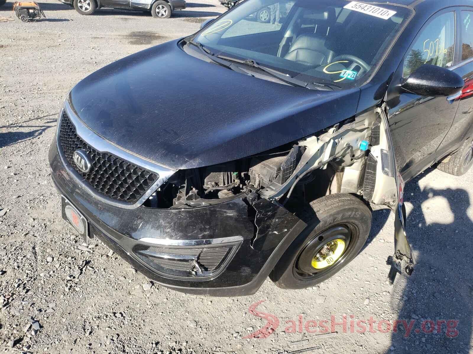 KNDPCCAC5G7849722 2016 KIA SPORTAGE