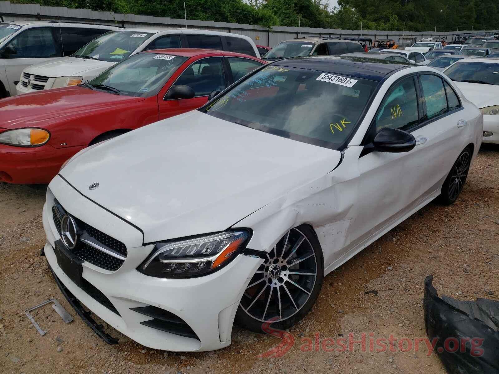 55SWF8EB0KU300237 2019 MERCEDES-BENZ C-CLASS