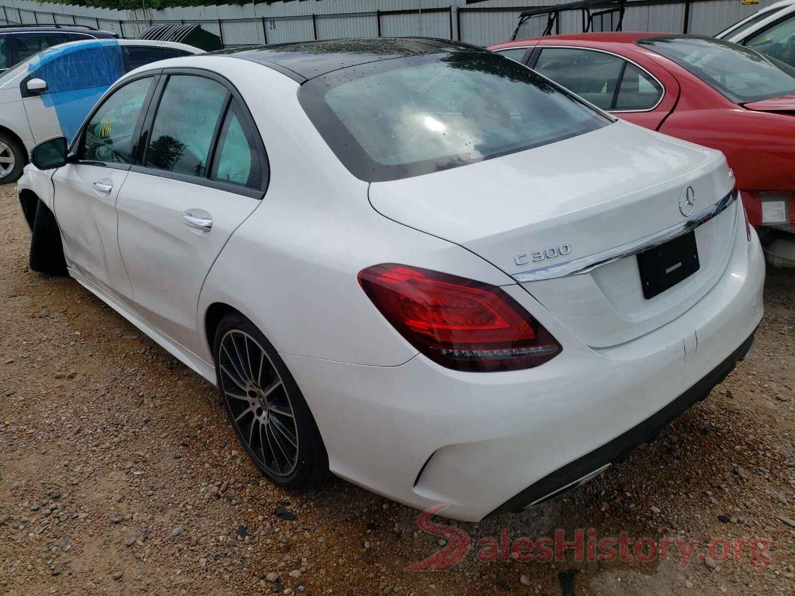 55SWF8EB0KU300237 2019 MERCEDES-BENZ C-CLASS