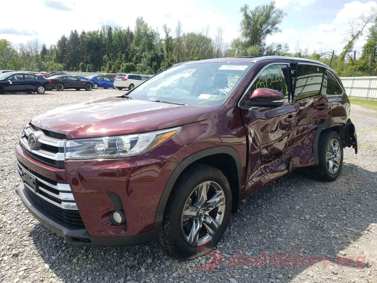 5TDDZRFH6JS876739 2018 TOYOTA HIGHLANDER