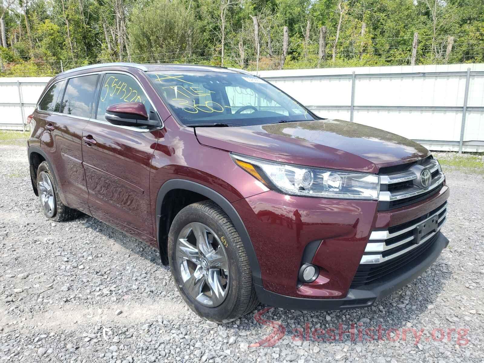 5TDDZRFH6JS876739 2018 TOYOTA HIGHLANDER