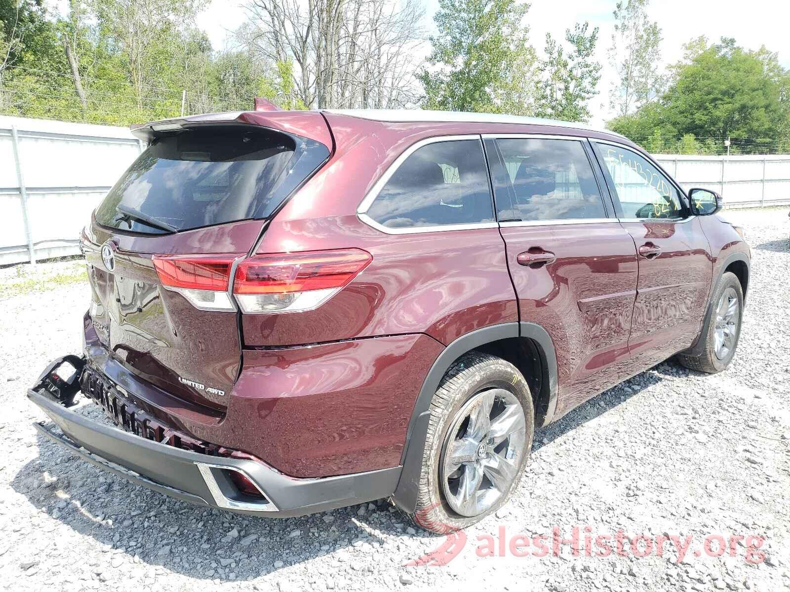 5TDDZRFH6JS876739 2018 TOYOTA HIGHLANDER