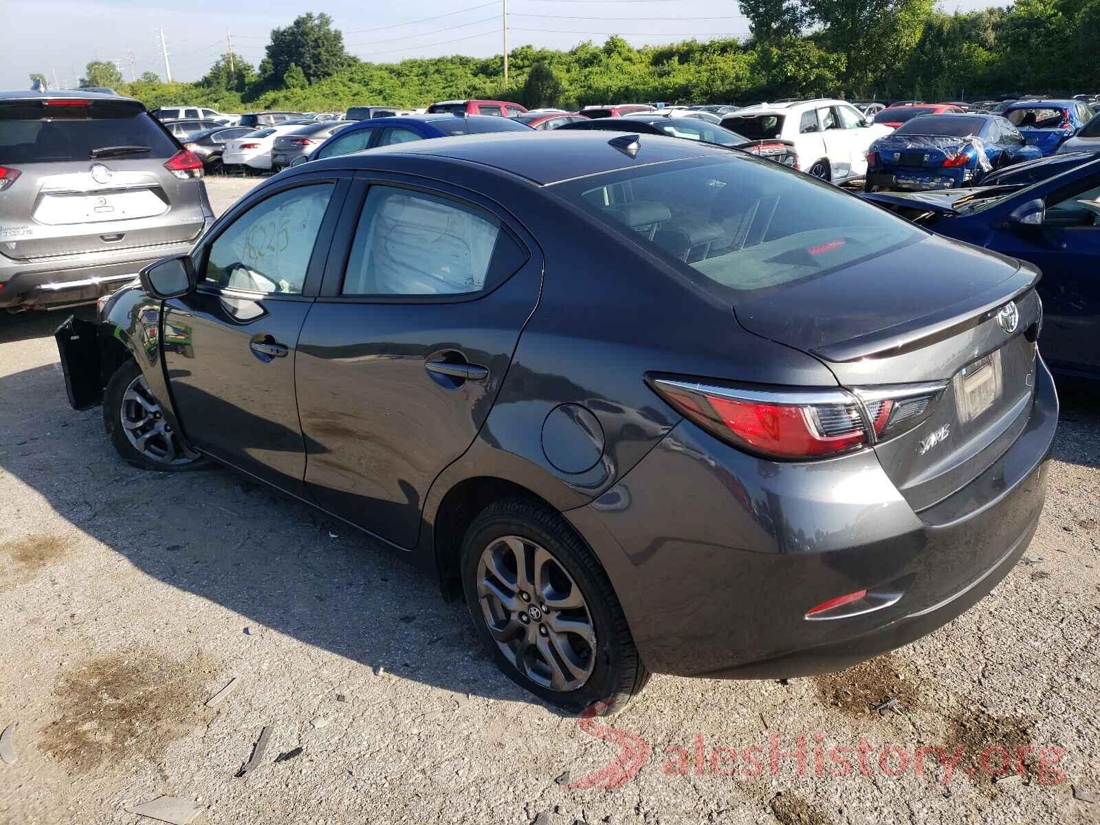 3MYDLBYV5KY513095 2019 TOYOTA YARIS