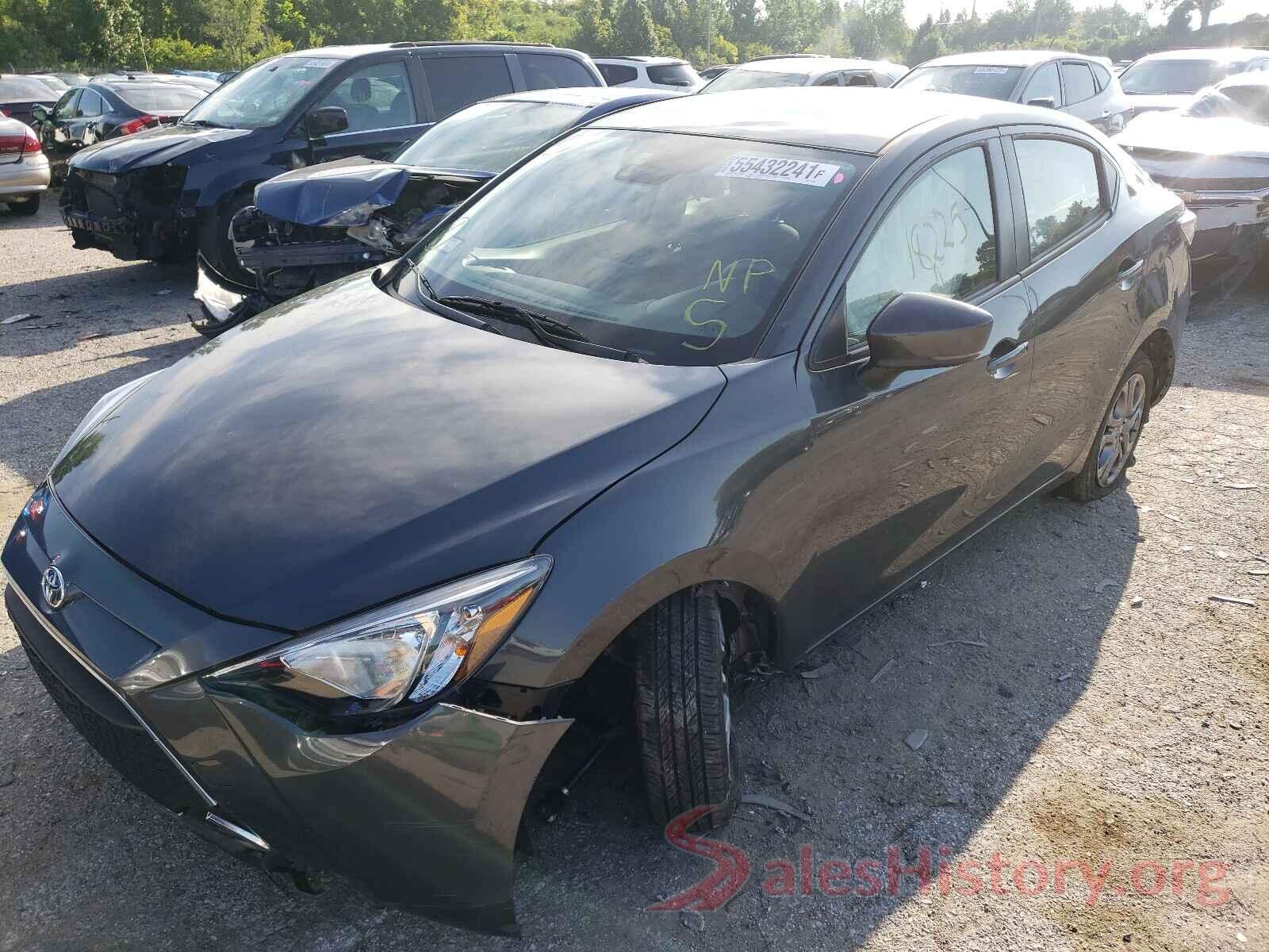 3MYDLBYV5KY513095 2019 TOYOTA YARIS