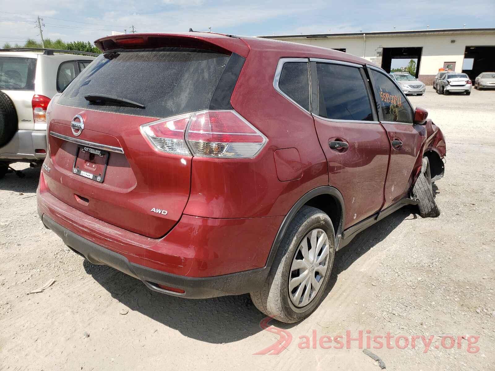 5N1AT2MV9GC796930 2016 NISSAN ROGUE