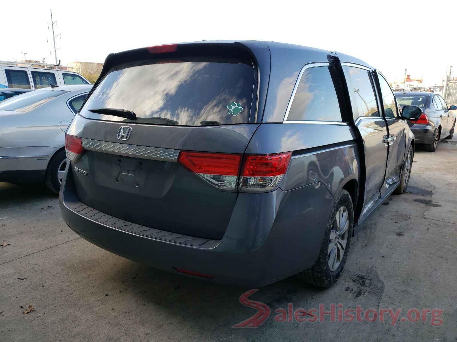 5FNRL5H63GB135151 2016 HONDA ODYSSEY